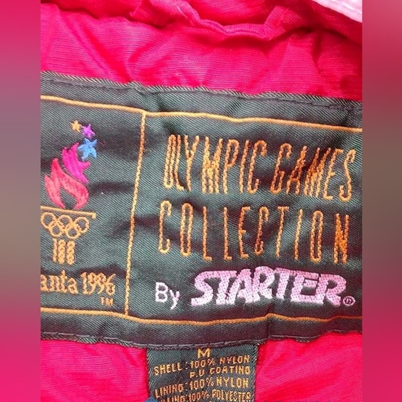 Vintage Starter Atlanta Olympics Game Jacket - Picture 3 of 3